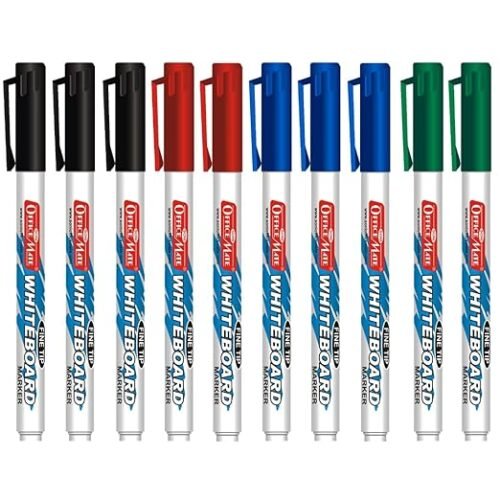 WHITE BOARD MARKER (BLACK,GREEN,RED,BLUE)