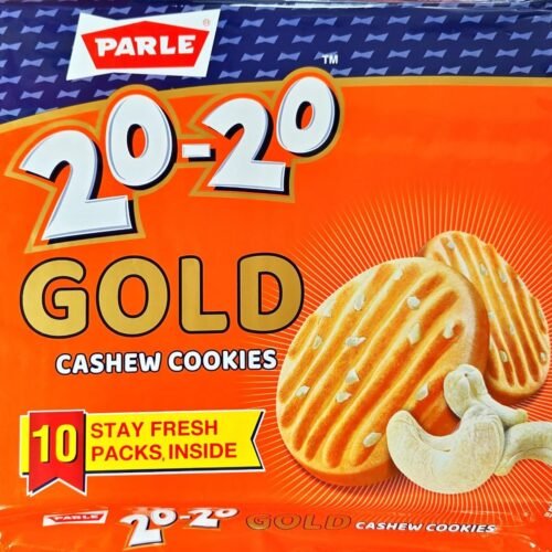 Parle 20-20 Gold Cashew Cookies