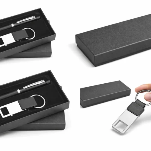 Promotional Sr 111 - Premium Pen & Keychain Gift Set